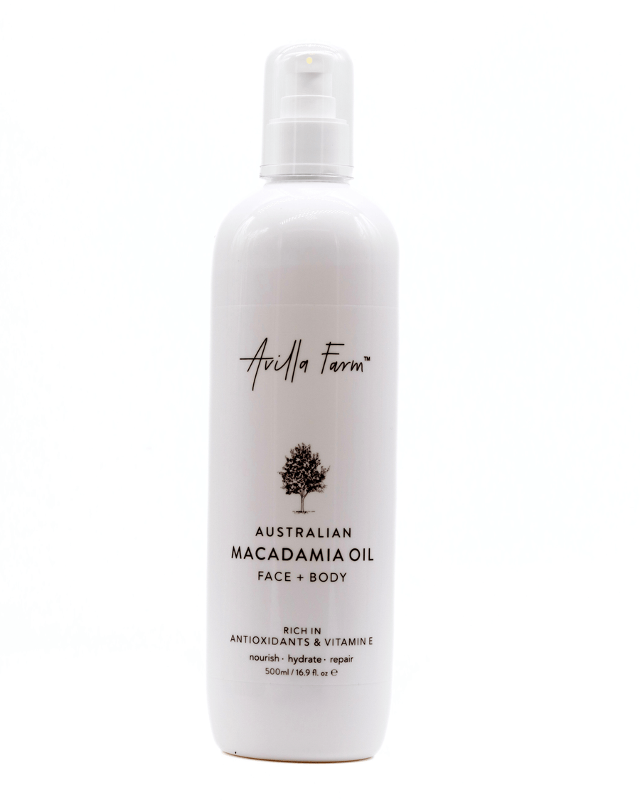 Hydrating Macadamia Face + Body Oil 500ml