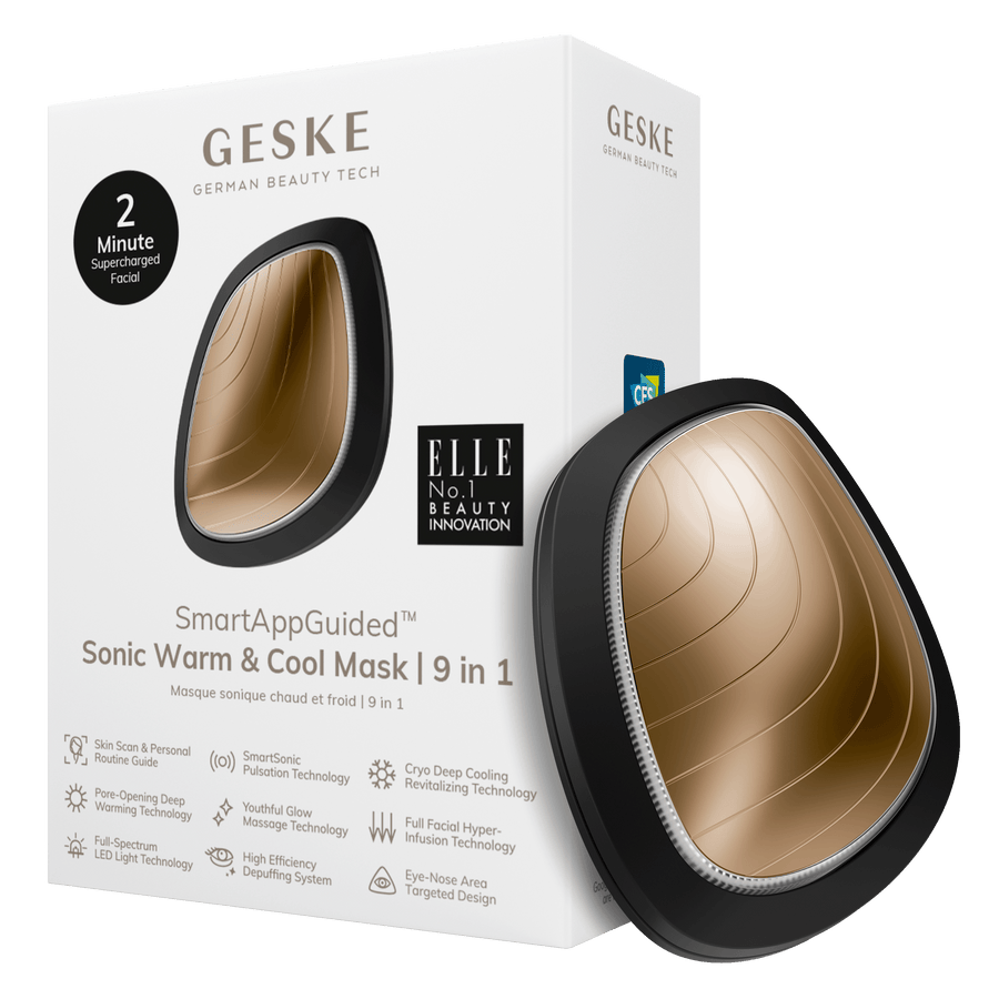 A Little Luxury Gifting/ GESKE Warm Cool Mask + Face Exfoliant + Macadamia Oil with Kakadu Plum